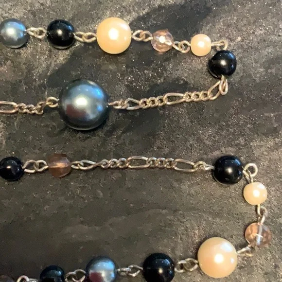 Double-stranded beaded necklace(3 items for $15) - Picture 3 of 5